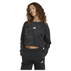 Adidas Παιδικό φούτερ Future Icons Allover Printed Cropped Sweatshirt